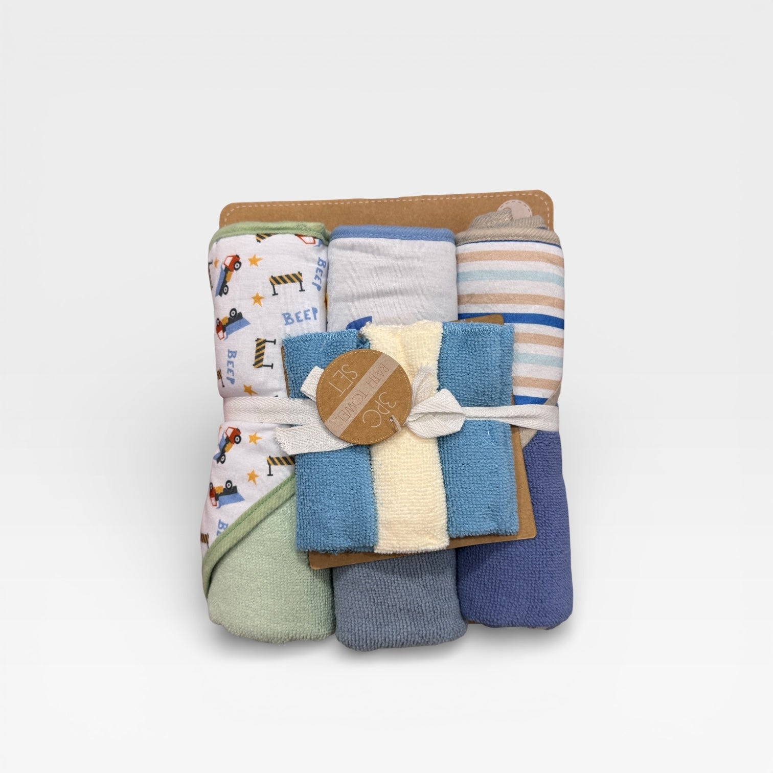 6Pcs Baby Bath Towel Set