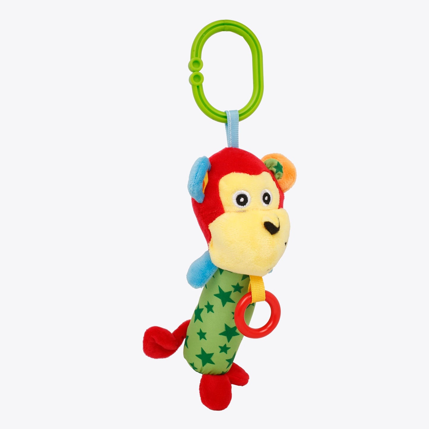 Rattle Clothe - Green Monkey