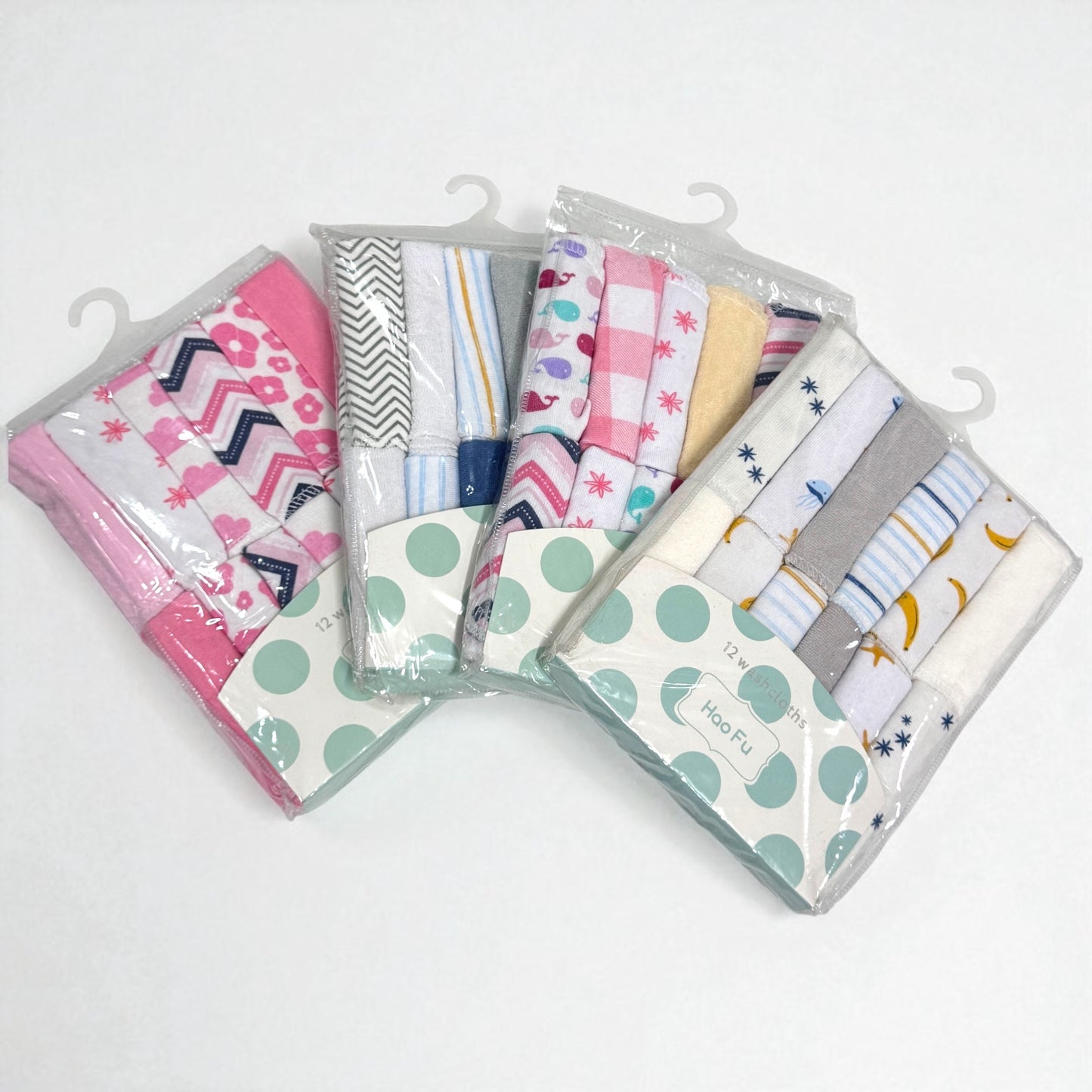 12Pcs Wash Cloth