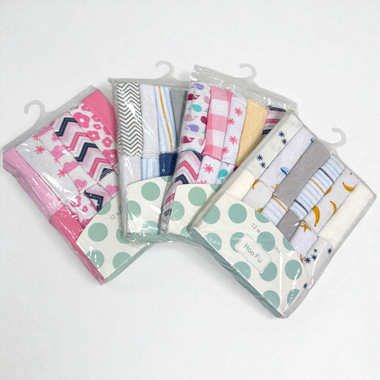 12Pcs Wash Cloth