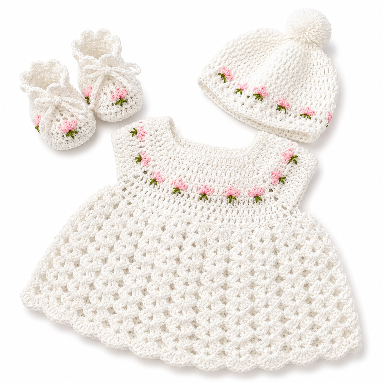 Crochet Baby Take me Home outfit