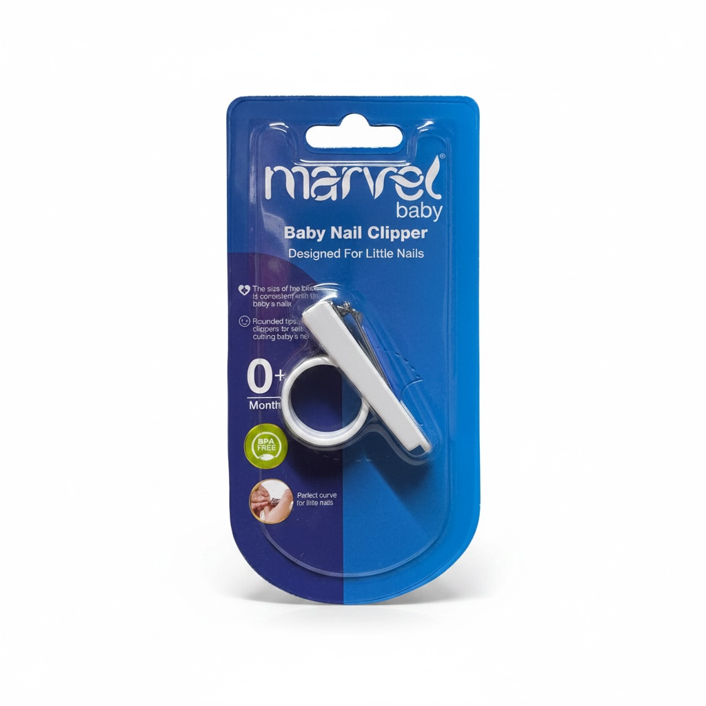 Baby Nail Clipper with Easy Grip - Marvel