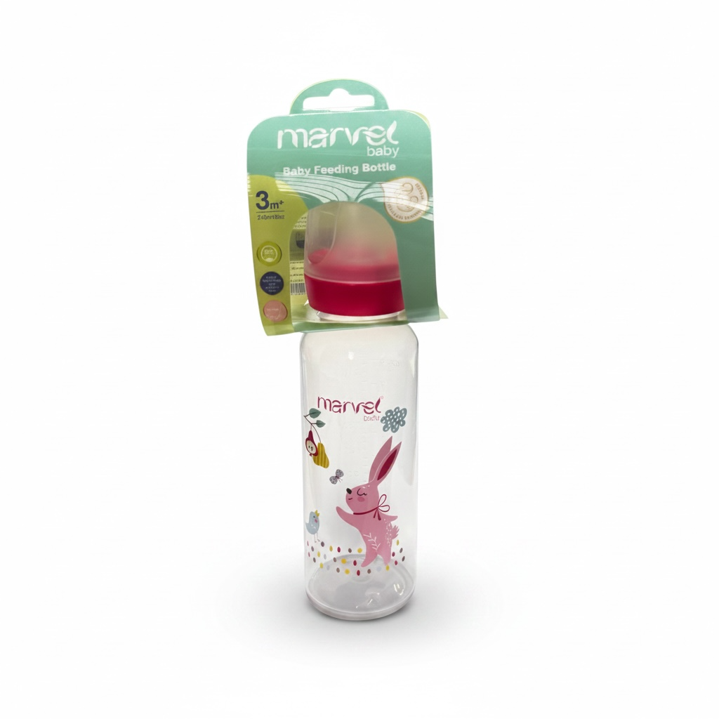 PP Standard Feeding Bottle 240ml- Marvel