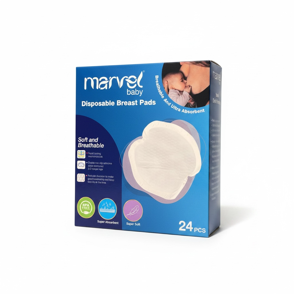 Disposable Breast Pads 24pcs- Marvel