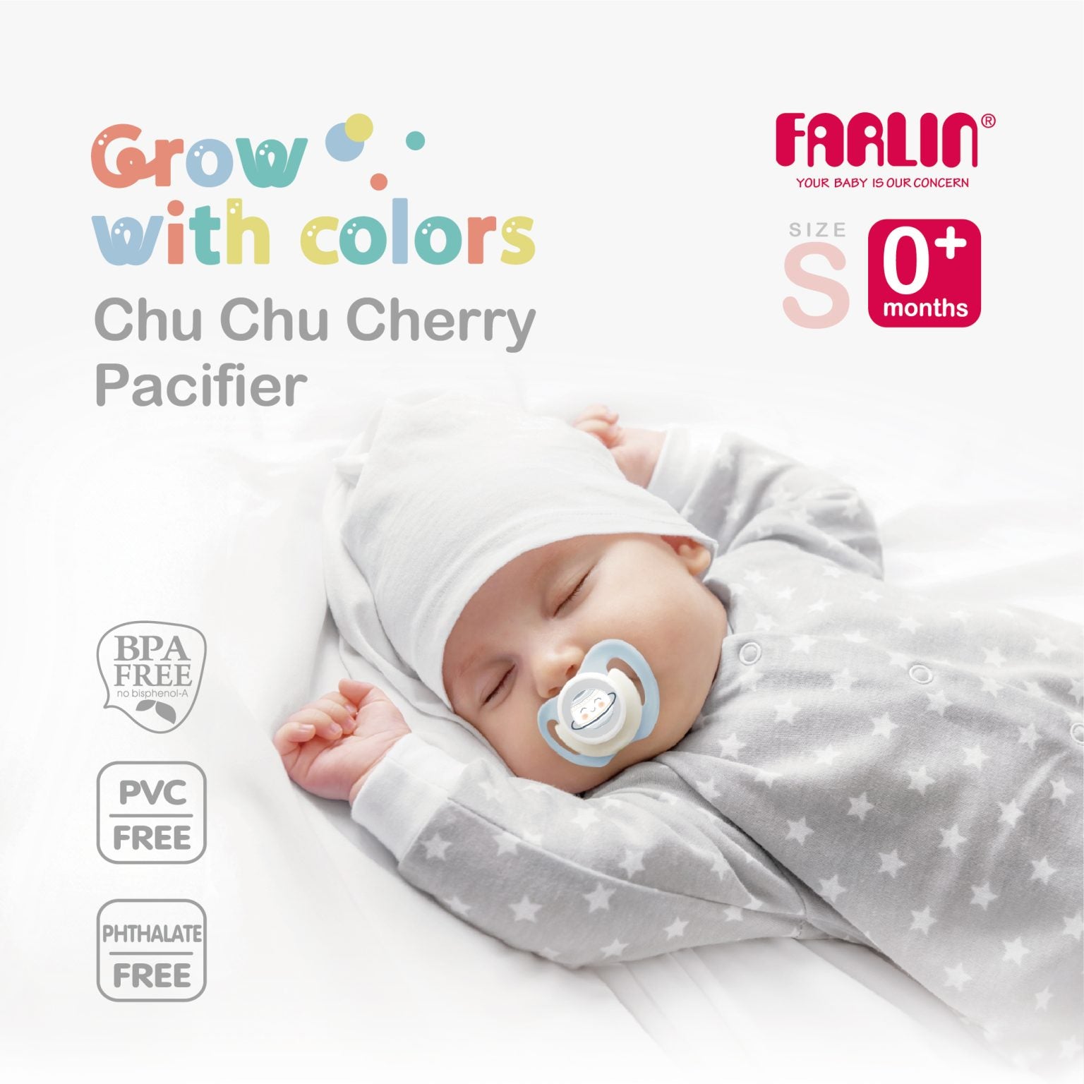 CHU CHU PACIFIER - Farlin