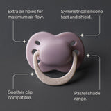 Tommee Tippee - 2Pc 0-2m Newborn Silicone Soother
