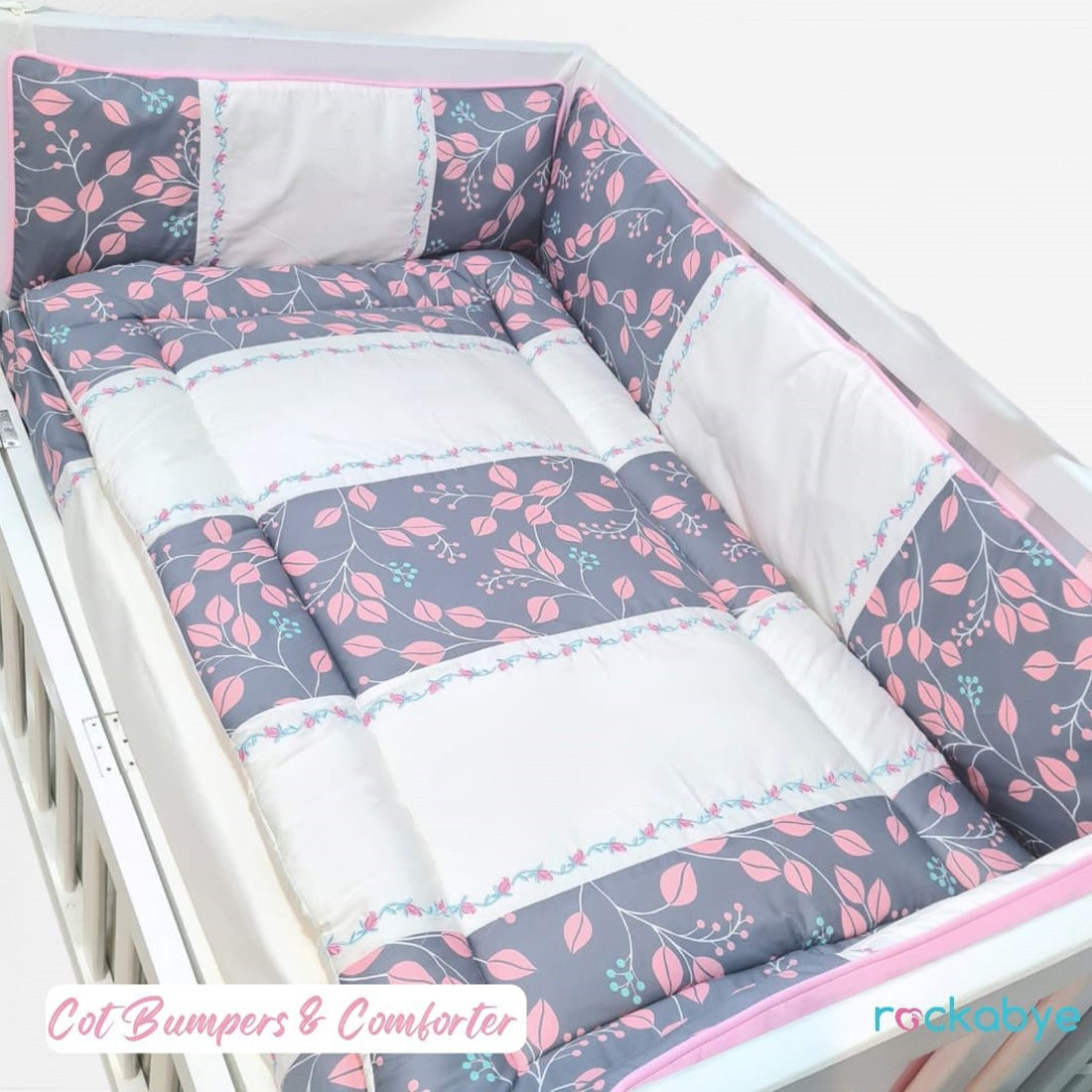 3pcs Bumper Set - Pink Autumn