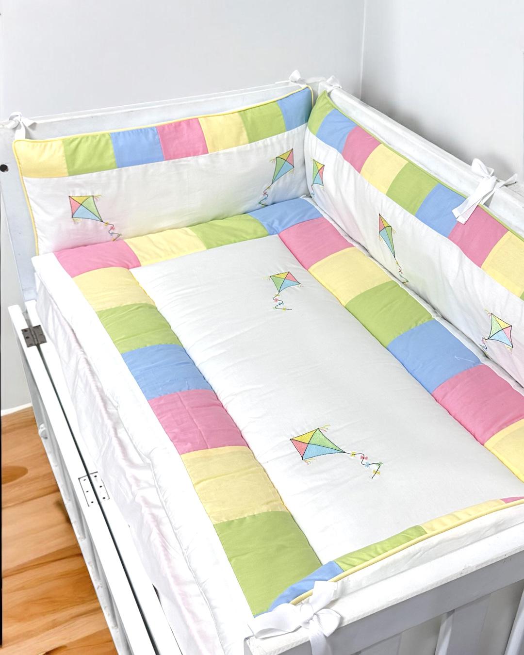 Cot Comforter-Kite and Cuddles