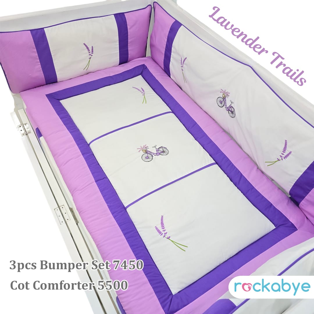 Lavender Trails - Cot Comforter