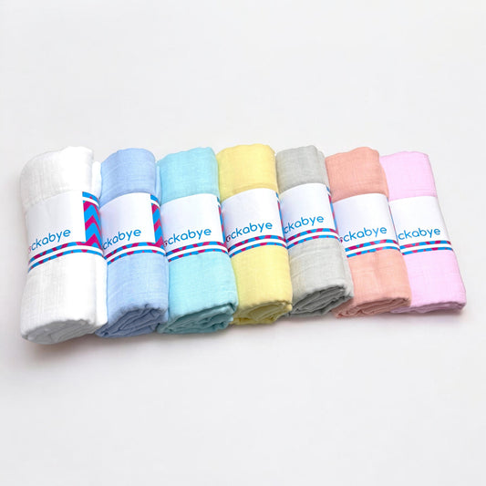 Plain Muslin Swaddle Wrap