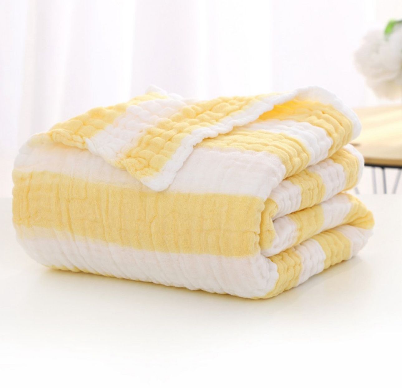 6 Layer Stripe Swaddle