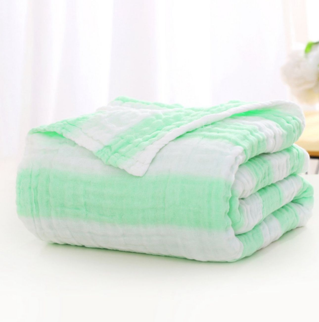 6 Layer Stripe Swaddle