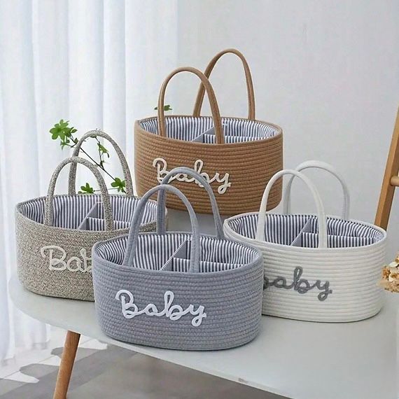 Baby Rope Caddy Basket