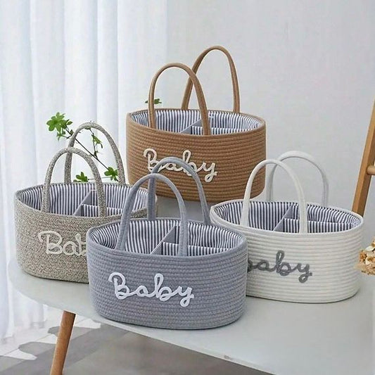 Baby Rope Caddy Basket