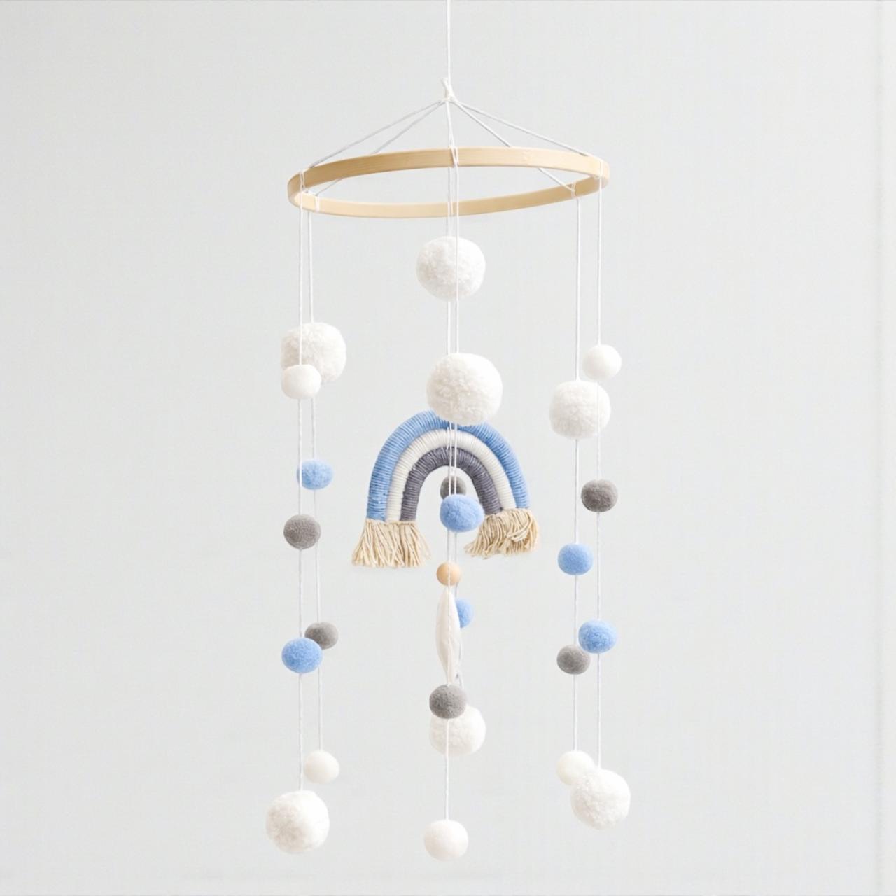 Rainbow Cot Mobile
