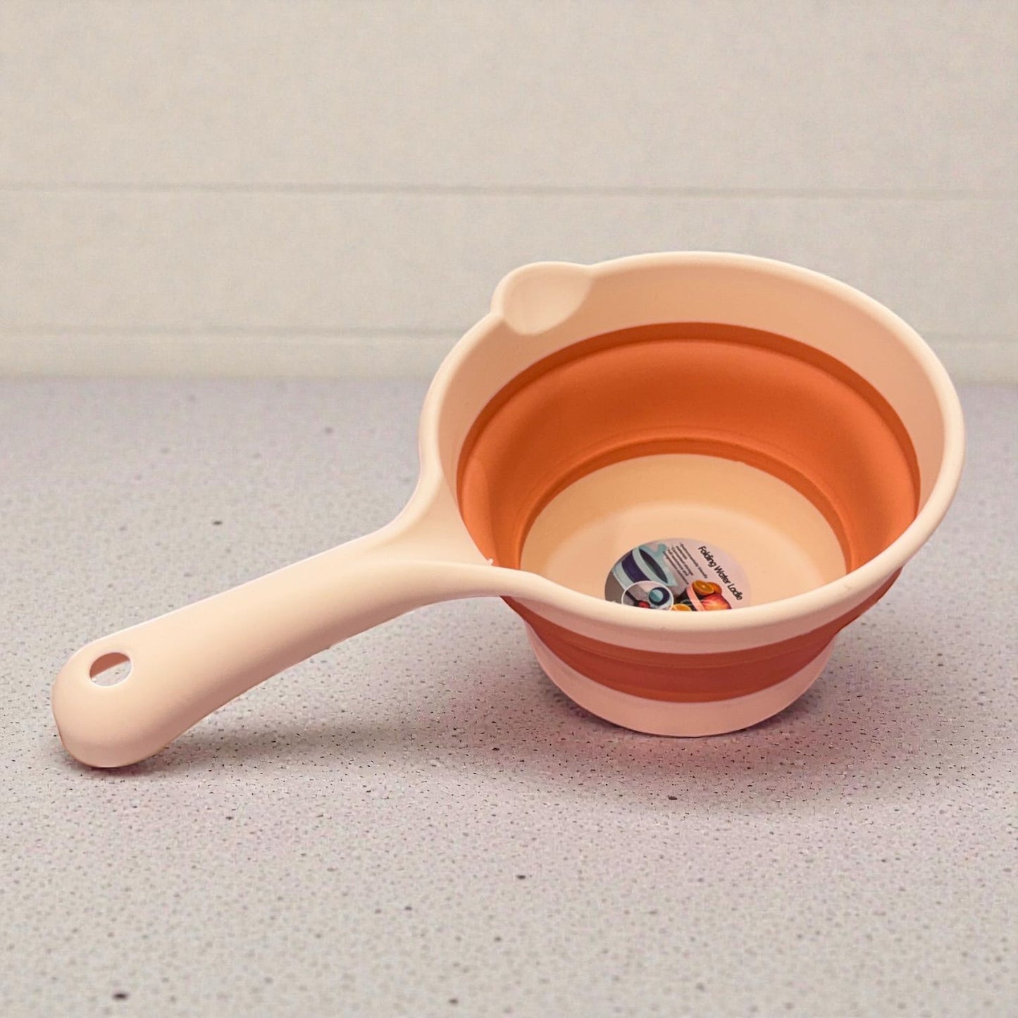 Foldable Baby Bath Rinse Cup with Easy-Grip Handle