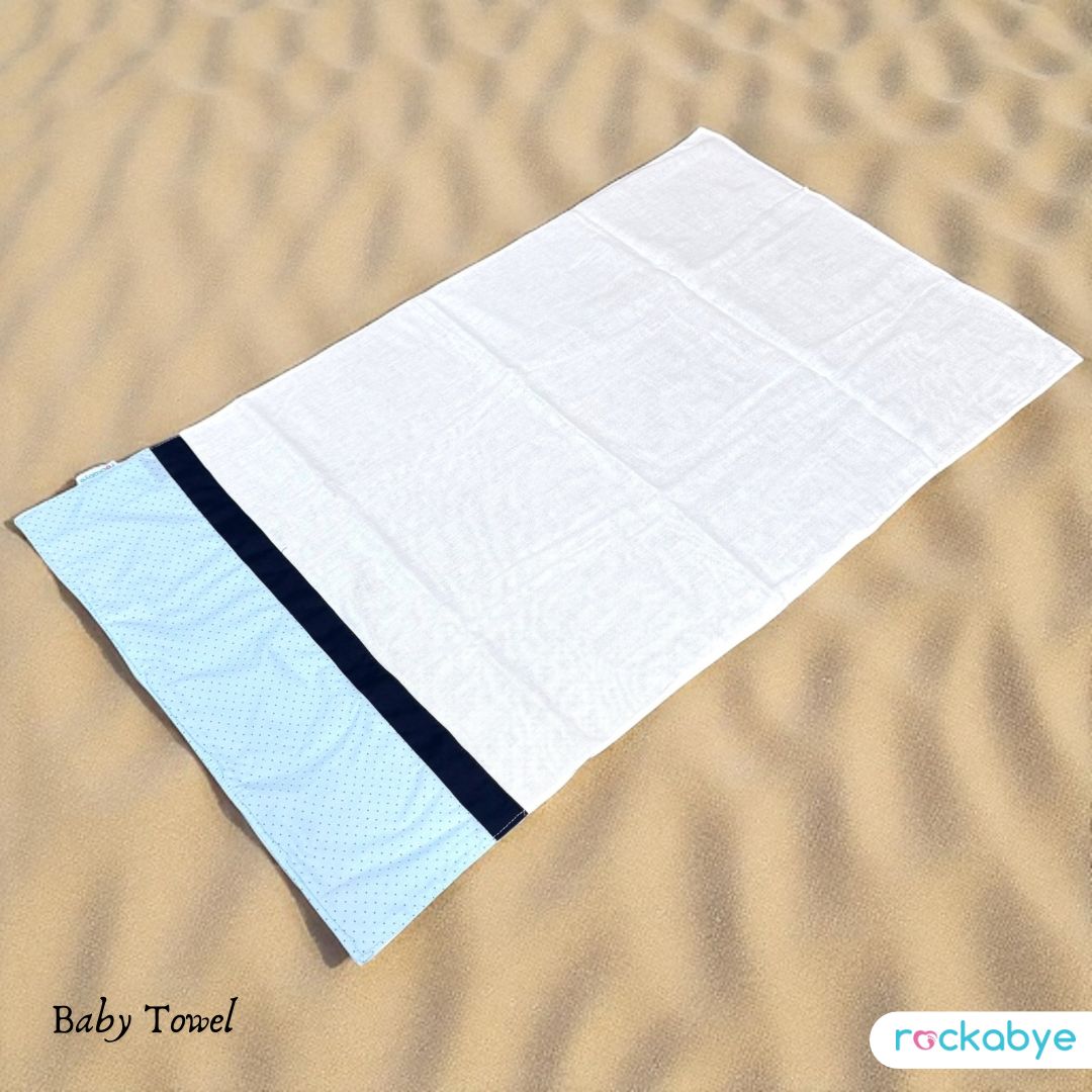 Baby Towel- Tiny Tugboat