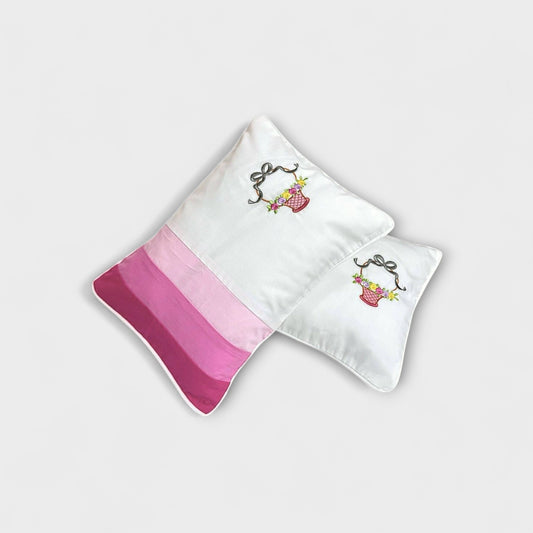 Box Pillow Cover - Blush Fantasy