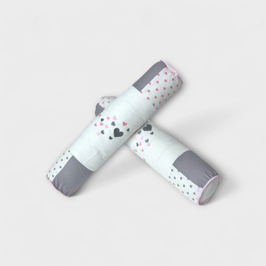Roller Pillow Cover - Pinky Promise