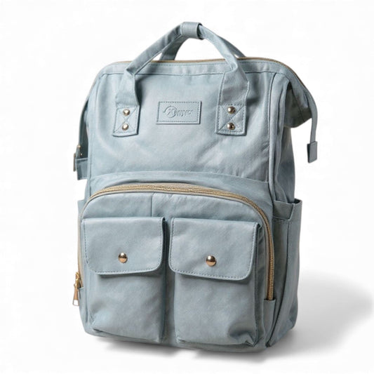 Double Button Pocket - Diaper Bag