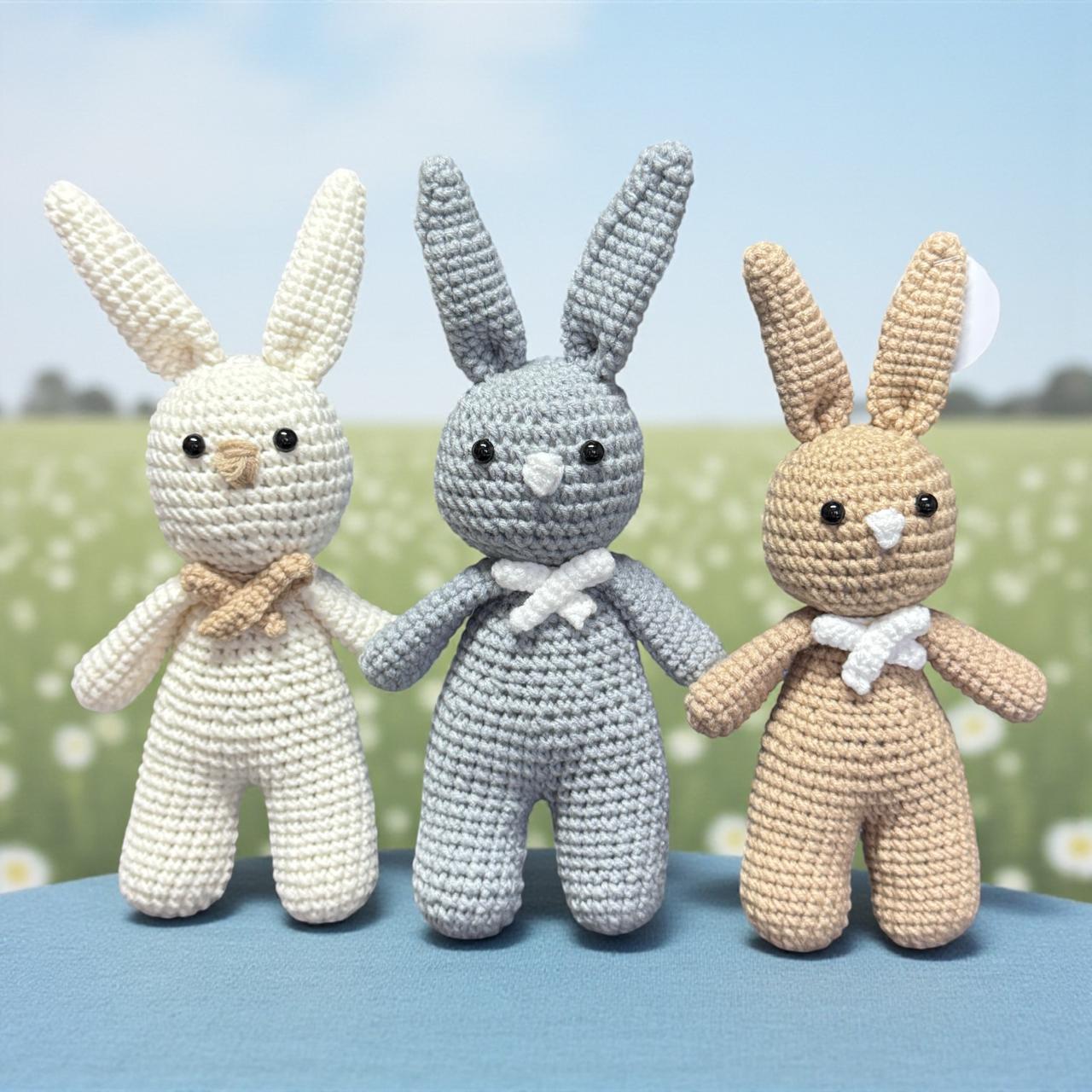 Crochet Bunny Soft Toy