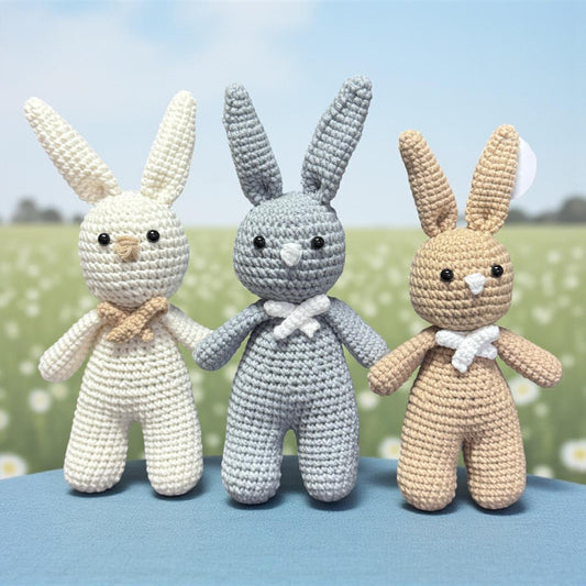 Crochet Bunny Soft Toy