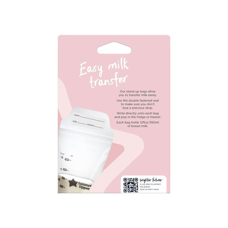Tommee Tippee Closer To Nature Breastmilk Storage Bags 350ml 36 Pack