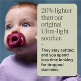Tommee Tippee - 2Pc 0-6m UltraLight StayPut Soother