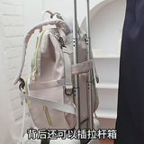 Double Button Pocket - Diaper Bag