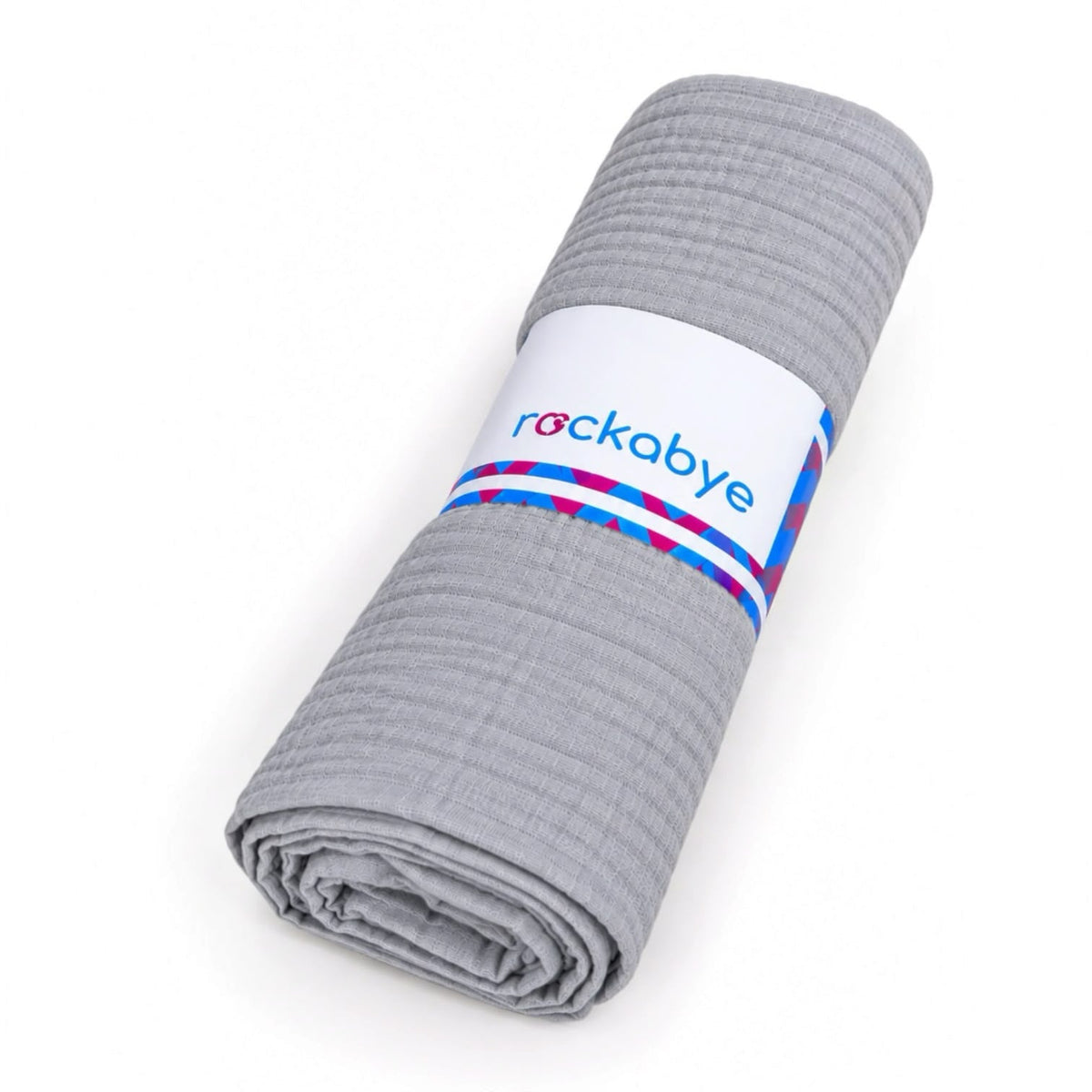 Double Cotton Swaddle Wrap - Grey