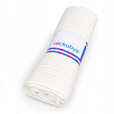 Double Cotton Swaddle Wrap - White