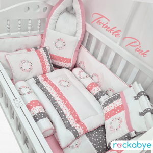 Twinkle Pink Baby Bedding